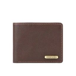 Hidesign Ecom Brown Casual Leather Bi-Fold Wallet for Men-image-39