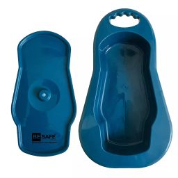 Besafe Forever Patient Jumbo Bedpan/Urine Pot for Adult Men/Women, Blue, 2600 ml-23