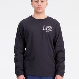 New Balance Navy Comfort Fit Sports T-Shirt-image-90