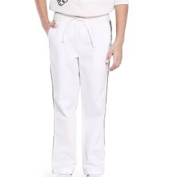 Rare Ones Boys White Cotton Solid Trousers-image-28