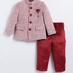 LITTLE COLLARS Boys Shirt with Trousers-31