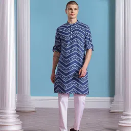 Anouk Pure Cotton Geometric Printed Kurta-picture-12
