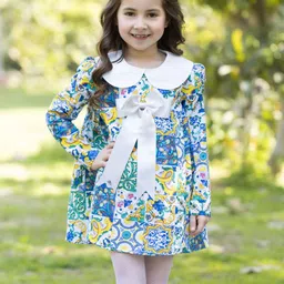 THE PONY & PEONY CO. Print A-Line Dress-image-26