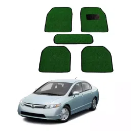 Auto Pearl HD5M97 PVC and Plastic Standard Mat for Honda Civic 2005 (Green)-image-92
