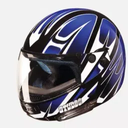 Studds N1 Black Medium (570 mm) Flip Up-Full Face Helmet, Ninja D4 Decor-image-44