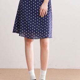 LULU & SKY Women Polka Dot A-Line Mini Skirt-picture-34