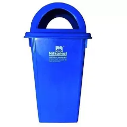 Nilkamal 100 L Blue Plastic Garbage Waste Bin-26