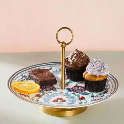 Fabindia Multicolor Ceramic Pashav Serving Platter-39