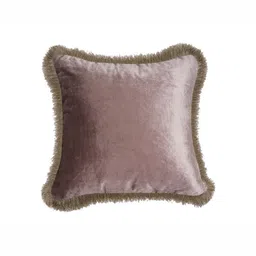 BELIHODE Fringed Velvet Cushion Cover-image-97