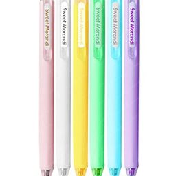 FunBlast Retractable Gel Ink Pen Metallic Blue Ink Coloring Pens Set of 6 - Multicolour-picture-43