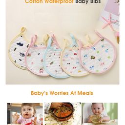 Fantasy India Tie Knot Closure Bib Pack of 5 - Multicolor-picture-23