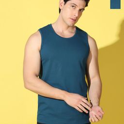 WOOSTRO Men Pack Of 2 Printed Raw Edge Slim Fit T-shirt-image-9