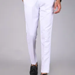 MANCREW Men Smart Easy Wash Trousers-image-26
