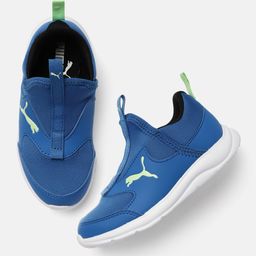 Puma Kids Blue Fun Racer Slip-On Shoes-image-93
