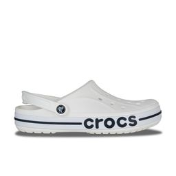 Crocs White & Black Croslite Clogs image 4