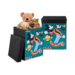 YK Black & Blue 2 Pieces Disney Goofy Printed Regular Multi-Utility Organisers-image-11
