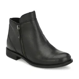 Delize Women's Black Casual Booties-picture-19