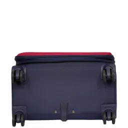 TOMMY HILFIGER Lewiston Red & Navy 8 Wheels Small Soft Cabin Trolley Bag image 5