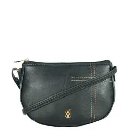 Baggit Lpxe Curb Black Striped Small Sling Handbag-image-88