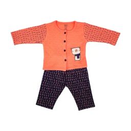 Mee Mee Kids Peach Printed Top with Pants-image-18