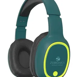Zebronics Zeb-Thunder Over The Ear Bluetooth Headphone with Mic (Teal Green)-26