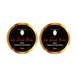 UrbanMooch Lip Scrub Balm 2 in 1 Lightens & Smoothen (Pack of 2)-9