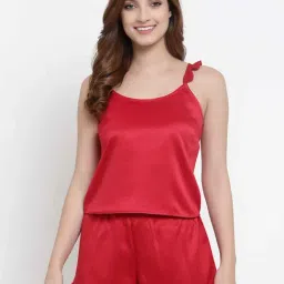 NEUDIS Red Top Shorts Set-picture-25