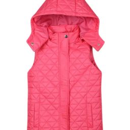 Monte Carlo Kids Pink Quilted Jacket-image-45