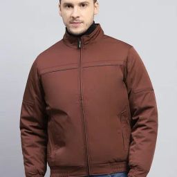 Monte Carlo Brown Regular Fit Jacket-image-59