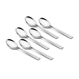 FnS Nile Silver Stainless Steel Cutlery - Set of 24 image 5