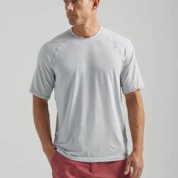ATG By Wrangler Light Grey Regular Fit Crew T-Shirt-picture-27