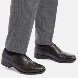 Geox Men's U Walk Pleasure F B Coffee Brogue Shoes-image-69