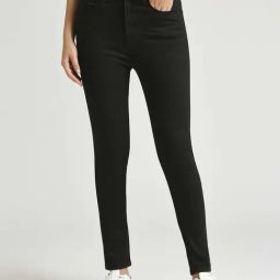 Pepe Jeans Black High Rise Jeans-image-62
