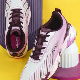 Campus Women's CAMP STREAK Pink Running Shoes-image-97