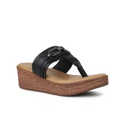 Inc 5 Wedge Mules with Bows image 1