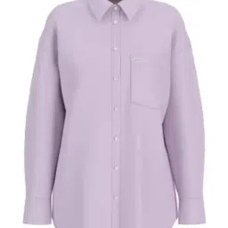 Guess Jeans LS OS Purple Regular Fit Pocket Shirt-picture-45