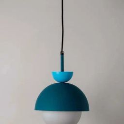 Whispering Homes Nordic Macaroon Pendant Lamp - Dark Blue & Sky Blue-image-11