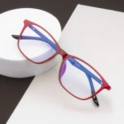 Ted Smith Red Cat Eye Eye Frames for Women-image-16