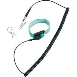 Hakko Wrist Strap 442B With Cord 1.5 m Cable Length Light green, 442B-04-picture-18