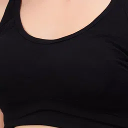 BRACHY Full Coverage Removable Padding Workout Bra With All Day Comfort image 2