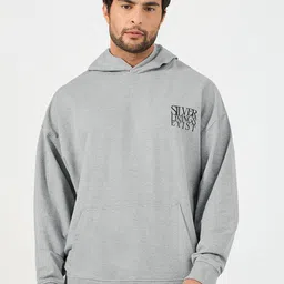 Styli Men Printed Hooded Cotton Oversized Fit Sweatshirt-picture-12