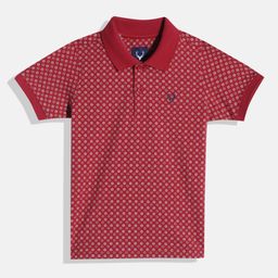 Allen Solly Junior Boys Floral Print Polo T-shirt-image-94