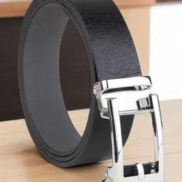 Metronaut Men Textured Leather Formal Belt-picture-38