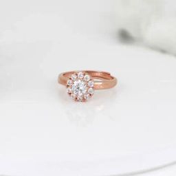 GIVA 92.5 Sterling Silver Ring for Women-image-63