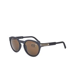 Mont Blanc Men Round Sunglasses with UV Protected Lens MB642S 51 02J-picture-37