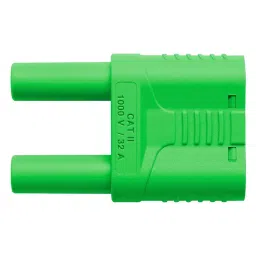 SCHUTZINGER CONN, BANANA, PLUG, 32A, GREEN, SKURZ 6100 / 19-4 IG 2MB NI / GN-picture-14