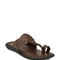 Alberto Torresi Men's Markoripo Dark Brown Toe Ring Sandals-picture-27