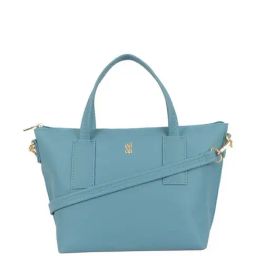 Baggit Blue Solid Medium Tote Handbag-73