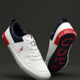 U.S. Polo Assn. Men's CLANAL Off White Casual Sneakers-image-100