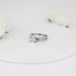 GIVA 92.5 Sterling Silver Ring for Women-image-33
